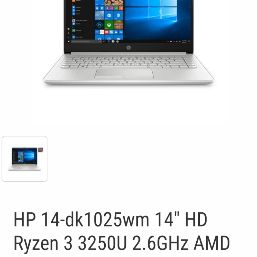 14" HP Refurbished Laptop 
Great Gift!🎁